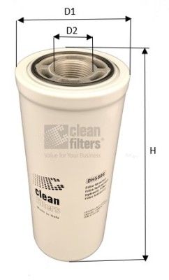 CLEAN FILTERS Фильтр, система рабочей гидравлики DH5806